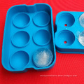 Flexible Silicone Ice Ball Whiskey Tray Mold Makes 6 Cool Spheres